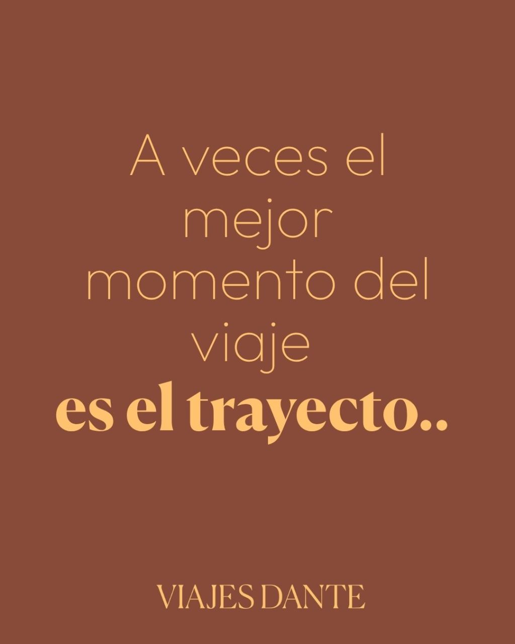 Instagram post from viajesdante. This post is in position 0.