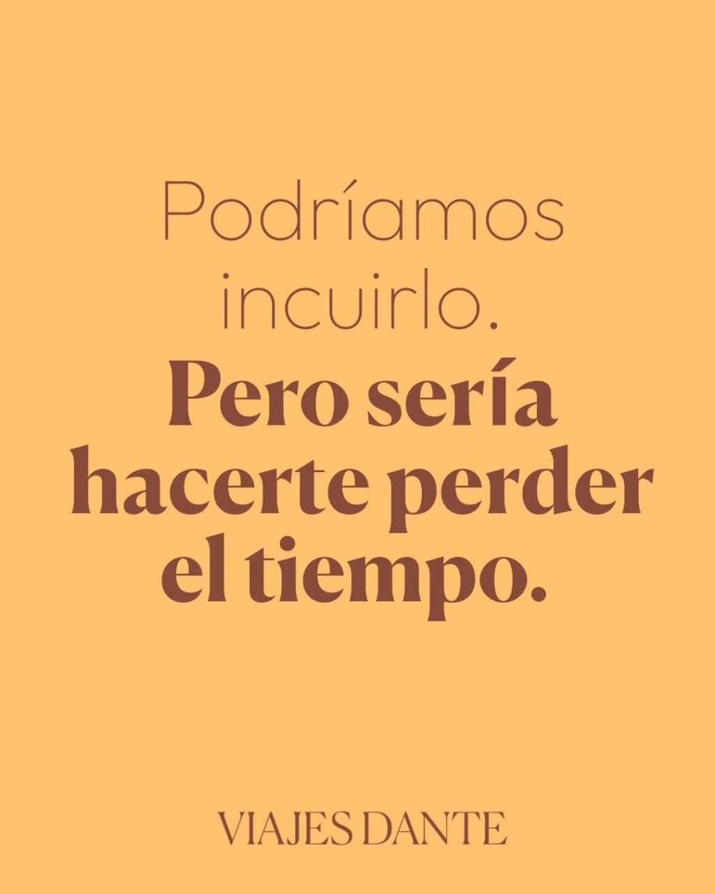 Instagram post from viajesdante. This post is in position 2.