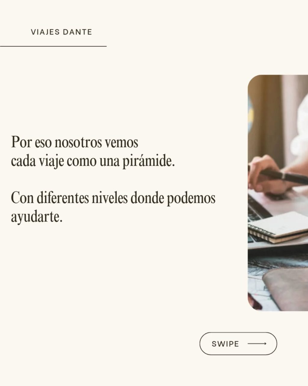 Instagram post from viajesdante. This post is in position 4.